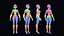 Stylized Female Base Mesh