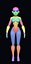 Stylized Female Base Mesh