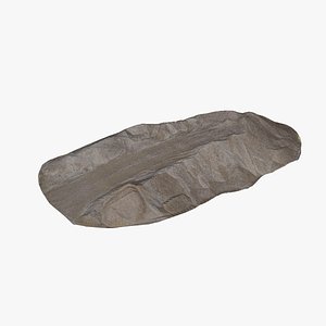 3D Heap or pile of gravel 18 model