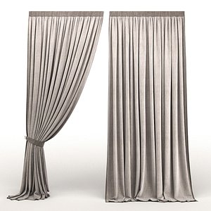 curtain 3D model