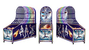 Basketball Machine Arcade Game 3D model