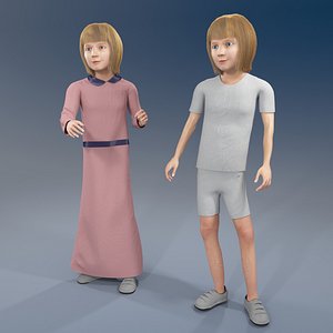 3D model girl arab rabic