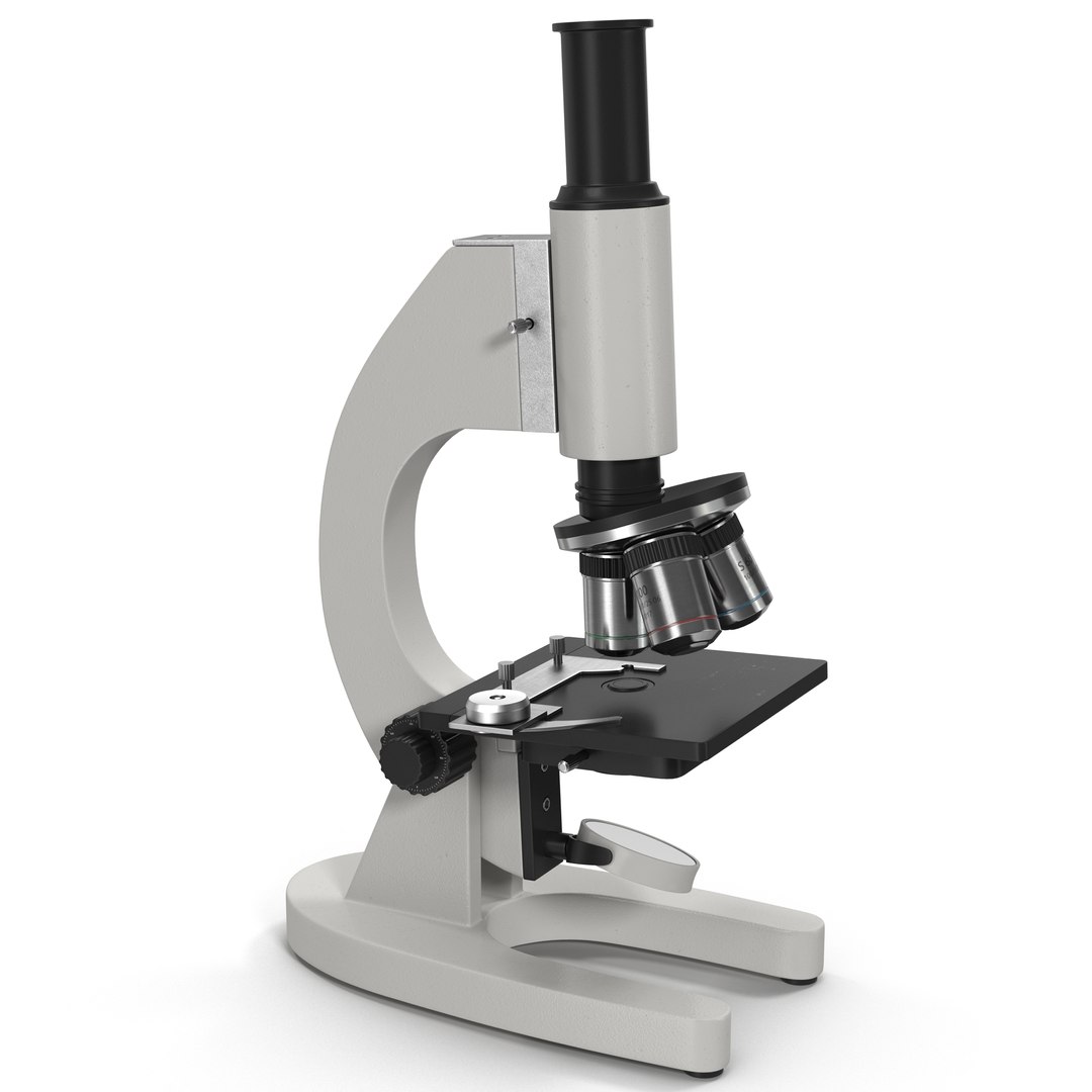 Medical Microscope 3D model preview