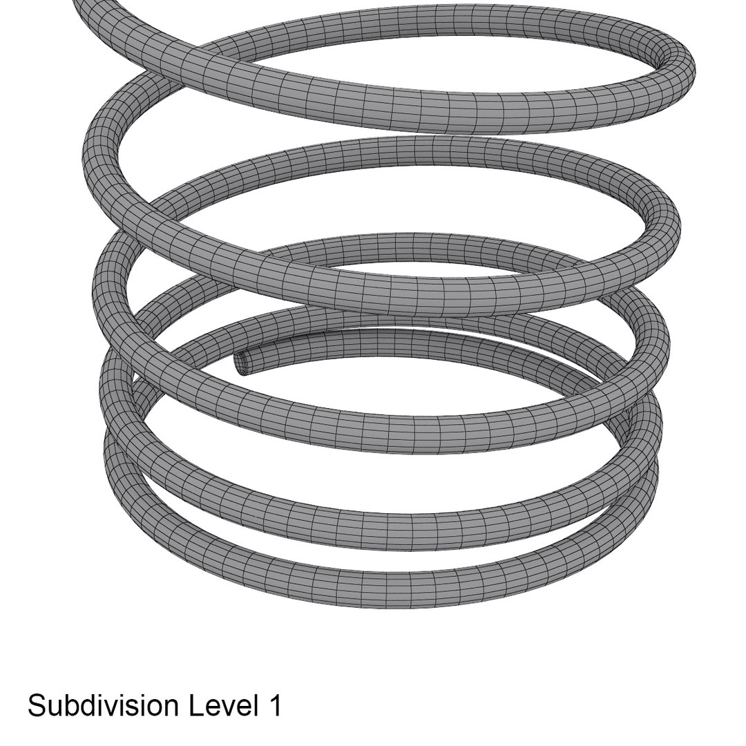 3d Metal Springs