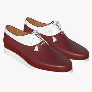 Leather Lace Up Shoes V13