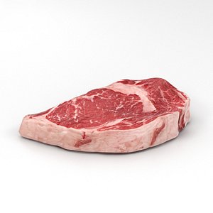 steak meat food 3D model