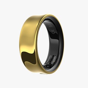 3D Samsung Galaxy Ring Gold model