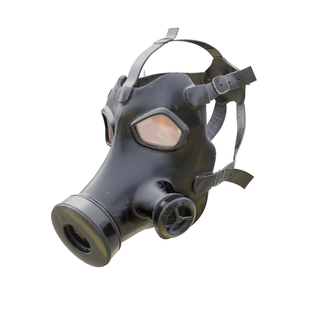 3D Gas Mask - Psycho Mantis Adult - TurboSquid 2127427