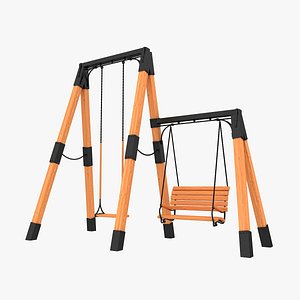 3d model double teeter 3