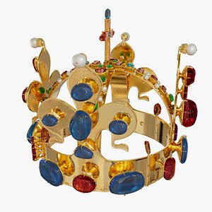 Golden Crown 3D model