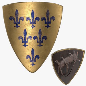 knight shield 3D model