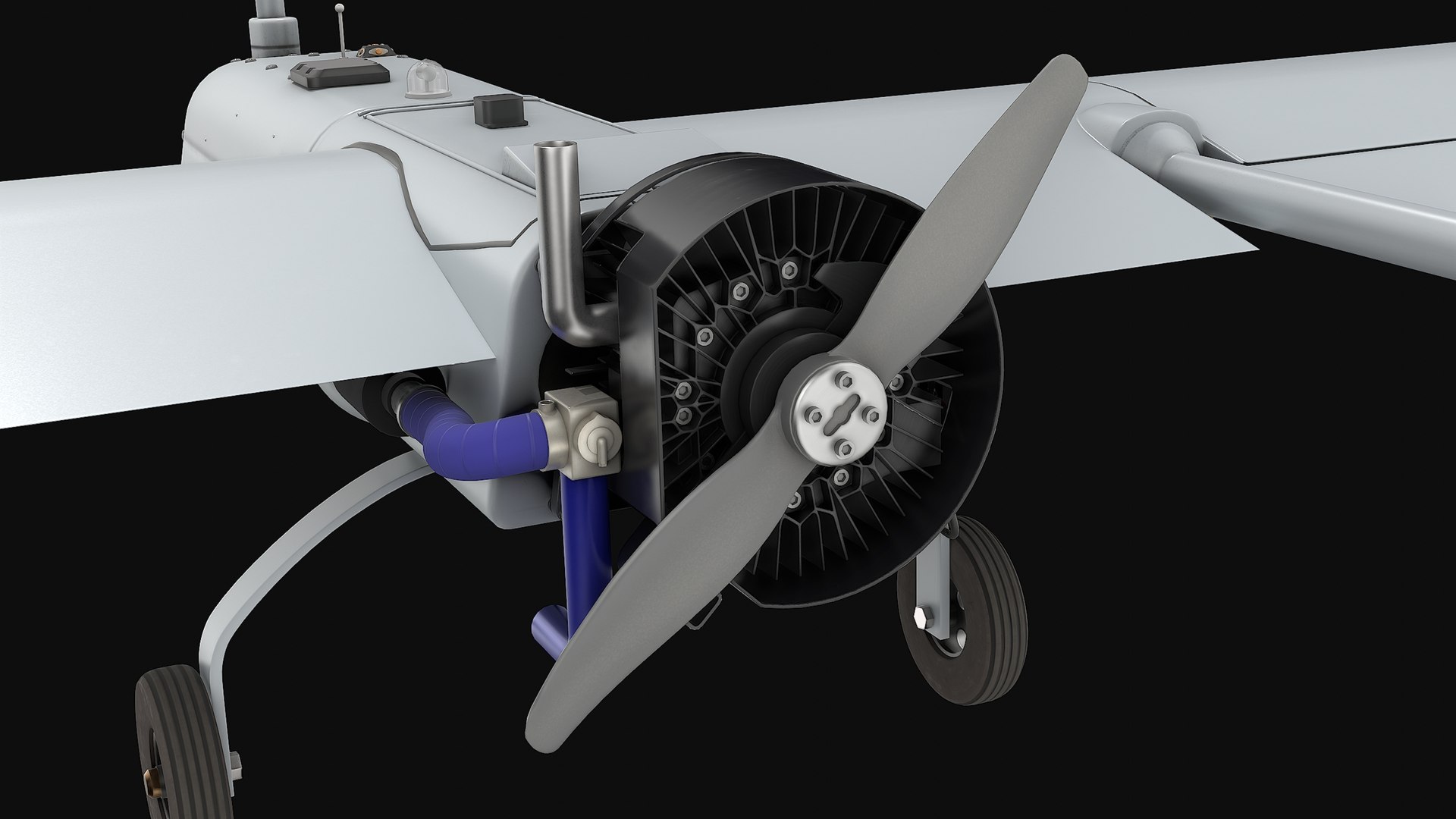 3D RQ-7 Shadow Unmanned Aerial Vehicle Model - TurboSquid 2292503