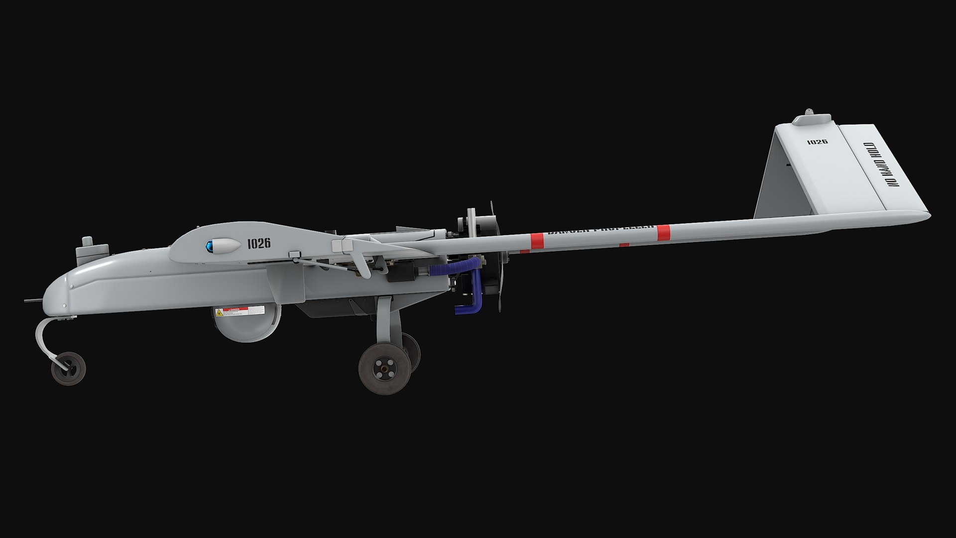 3D RQ-7 Shadow Unmanned Aerial Vehicle Model - TurboSquid 2292503
