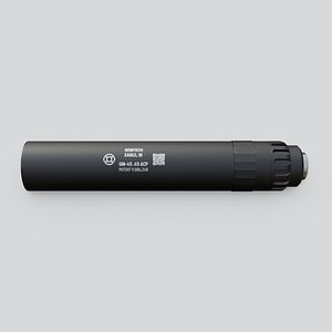 Gemtech GM-45 suppressor 3D model