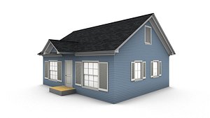 bungalow house 3D model