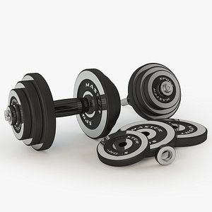 Set of Luxury Sports Dumbbells