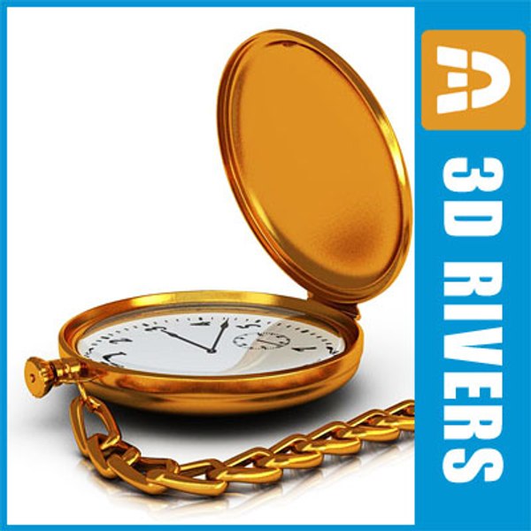 3ds antique pocket watch
