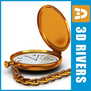 Pocket watch 01 by 3DRivers