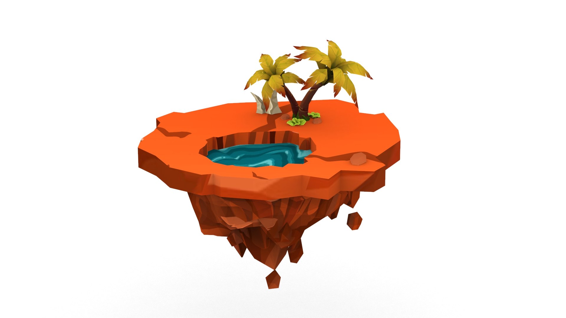 Island 1 3D - TurboSquid 2074836