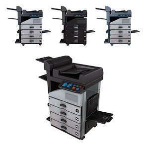 Photocopier 3D model