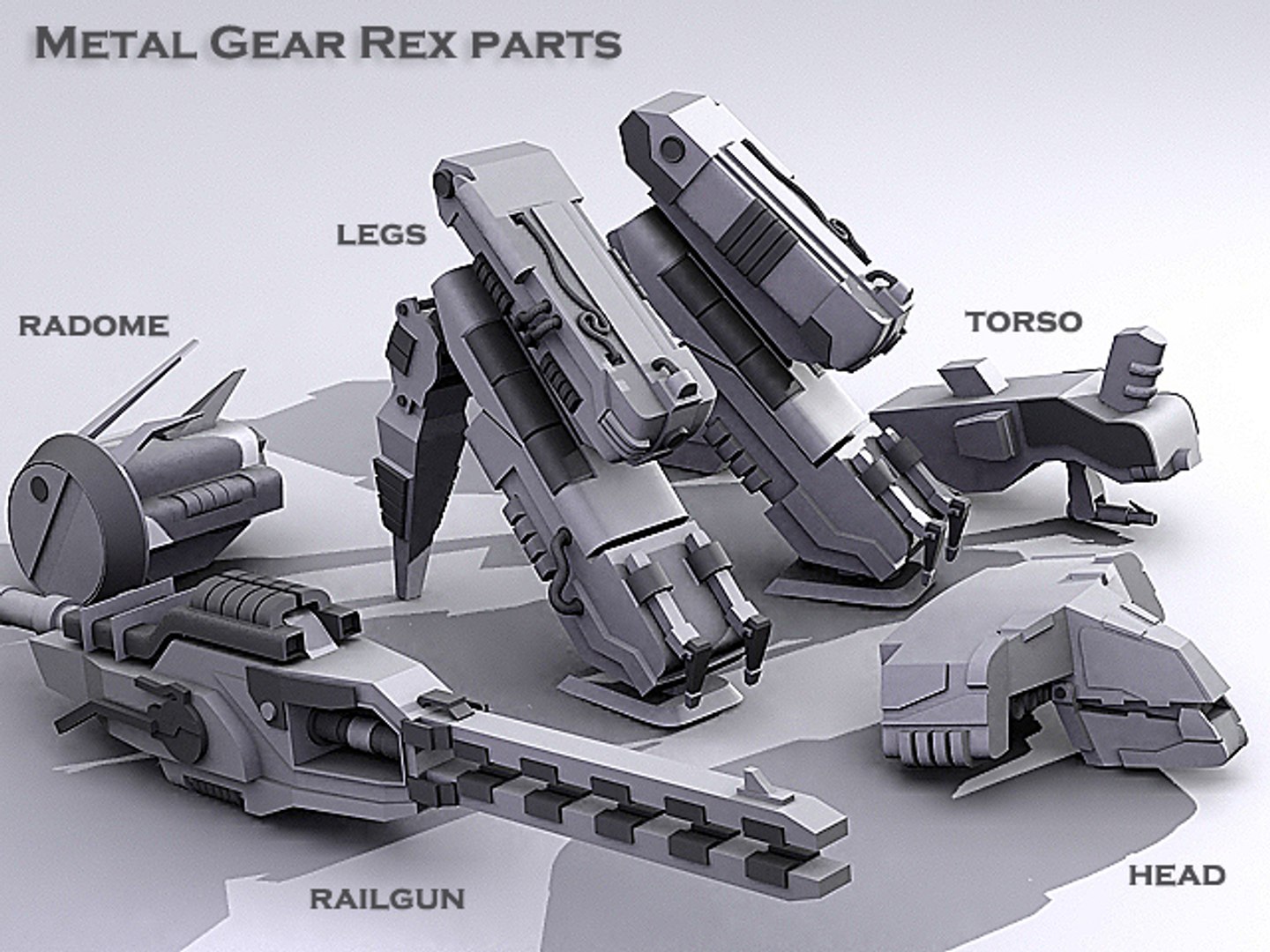ロボット L GEAR REX First Look: Metal Gear Rex Collectible - IGN