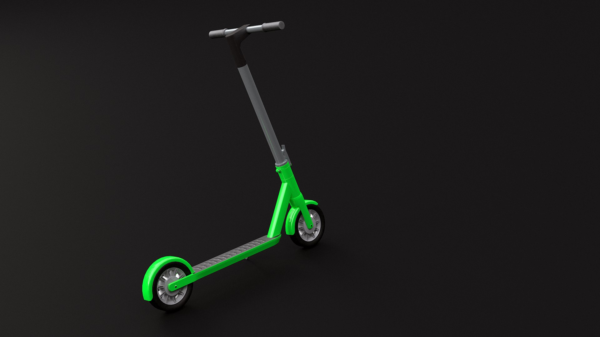 3D Kick Scooter Model TurboSquid 1960912