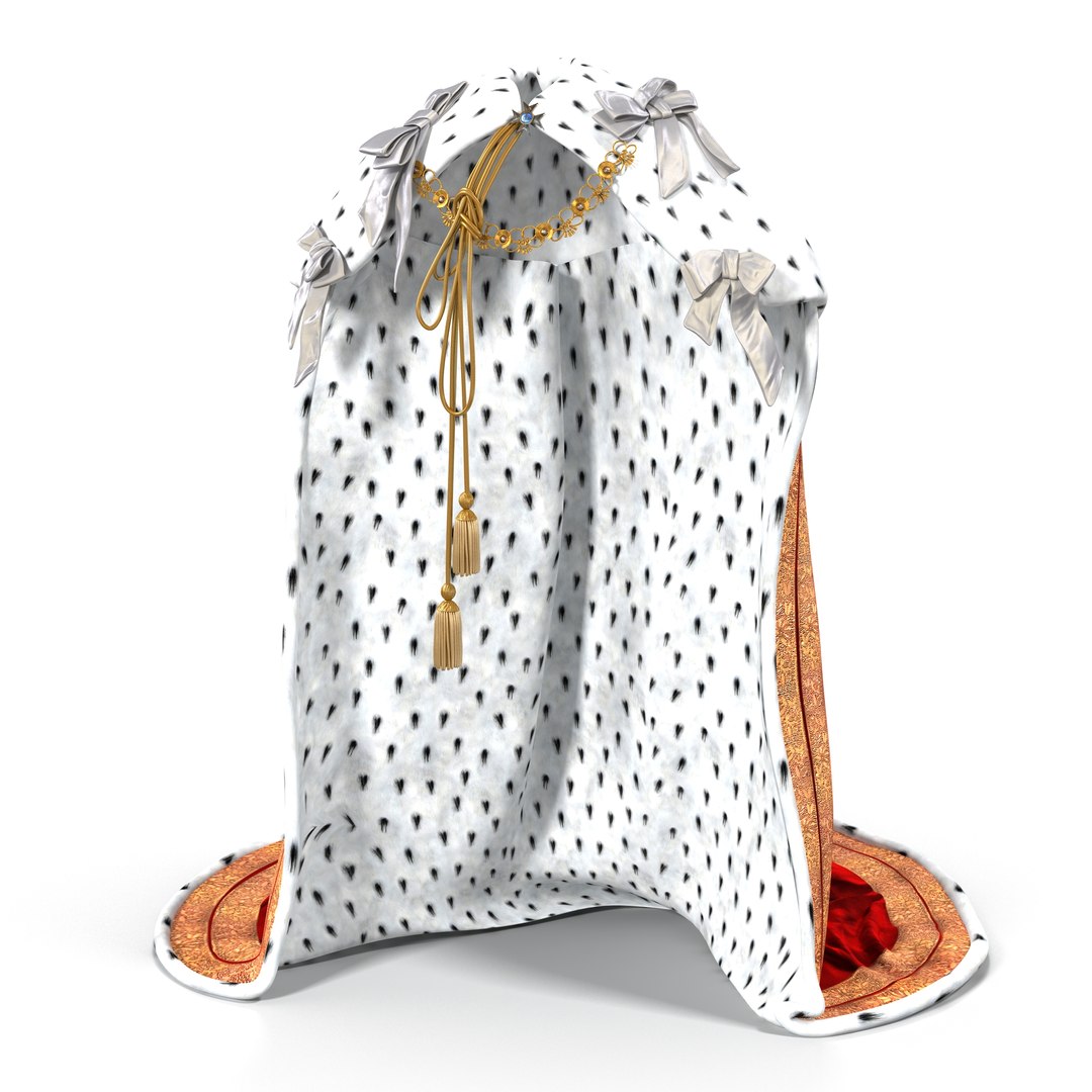 Kings Robe 3D model preview