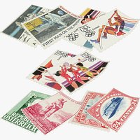 Postage Stamps Collection V3