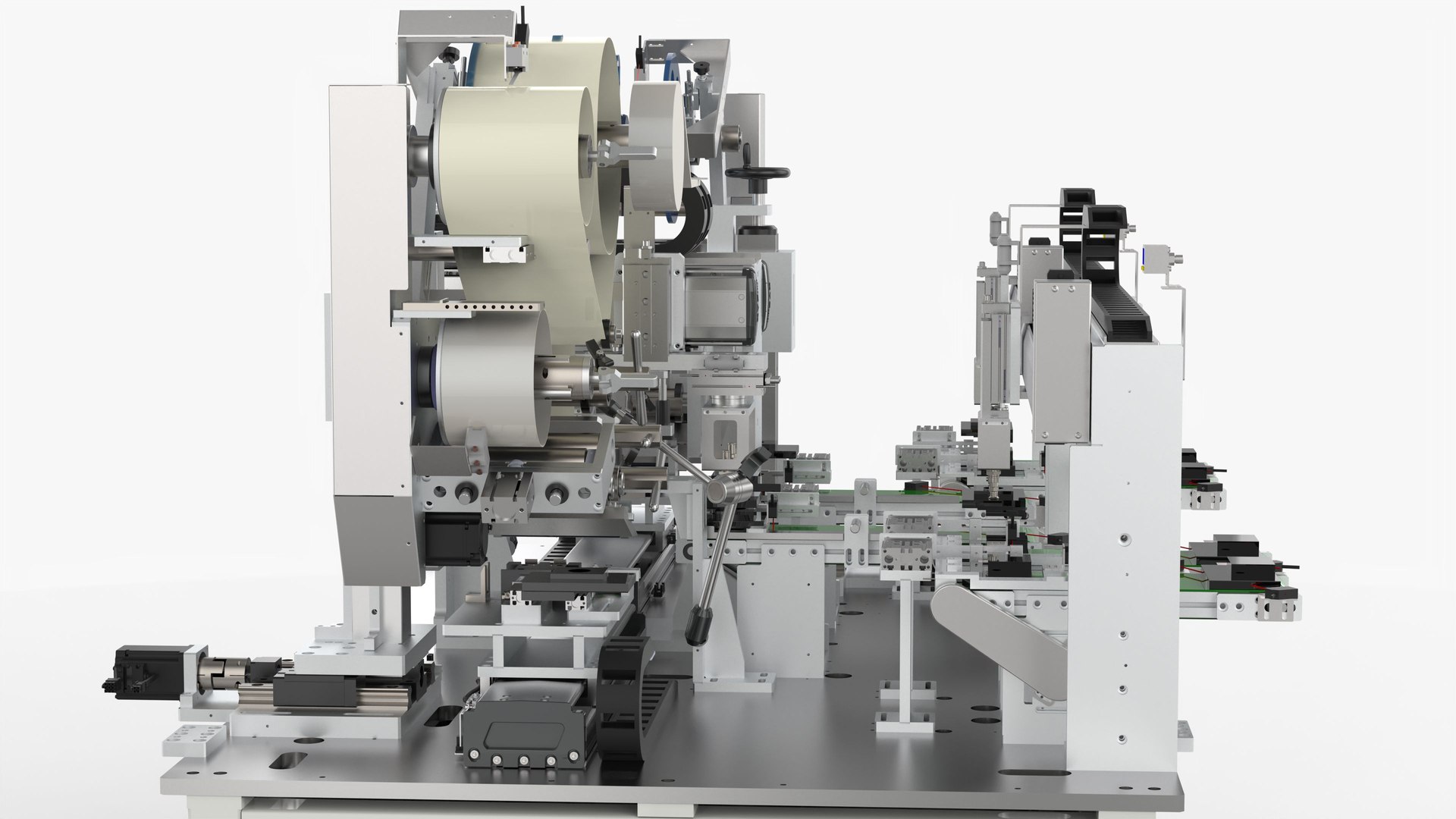 3D Automatic Double Station Sticking - Sided Taping Machine ...