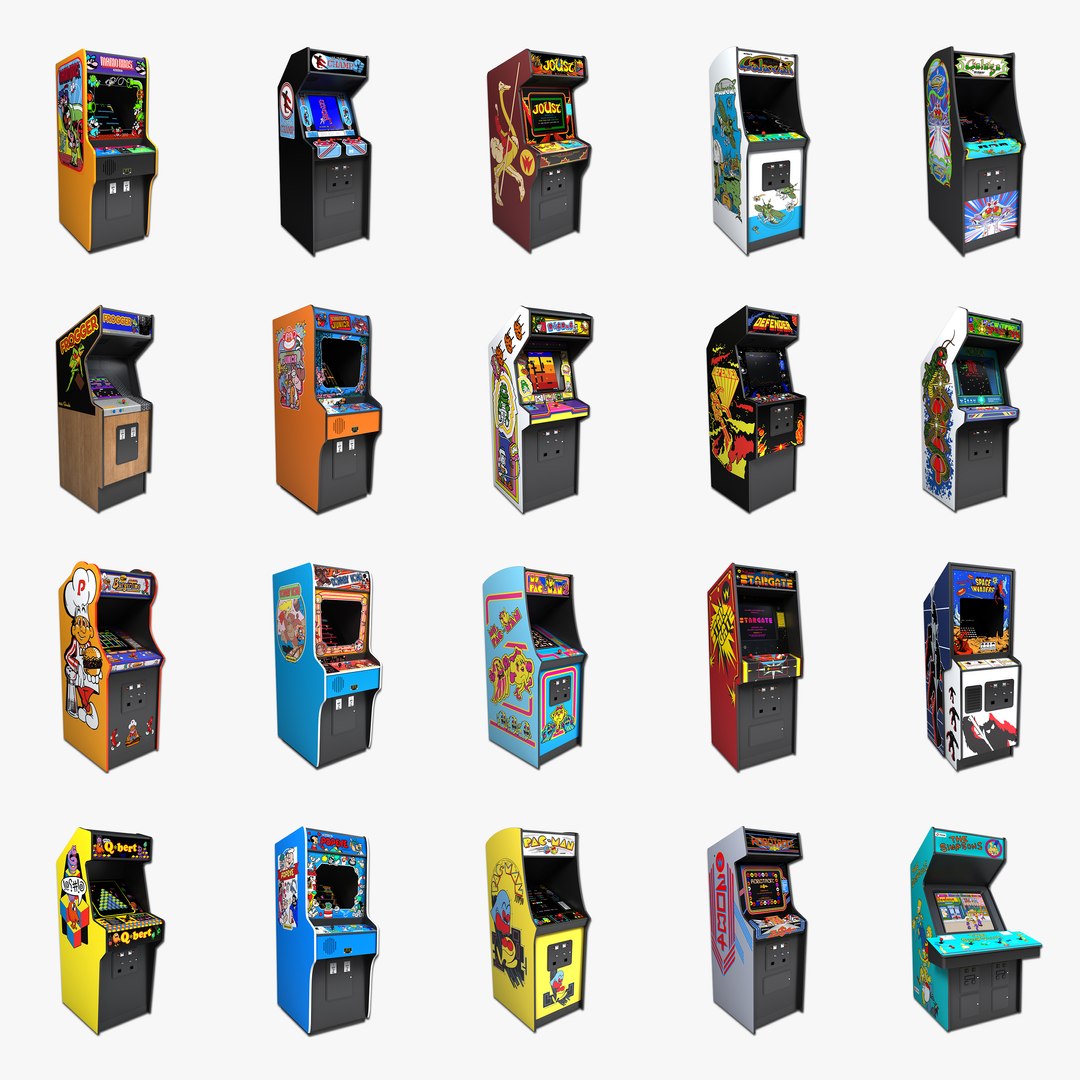 3d Model Arcade Stand Ups