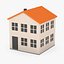 cartoon houses