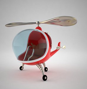 Cartoon Helicopter