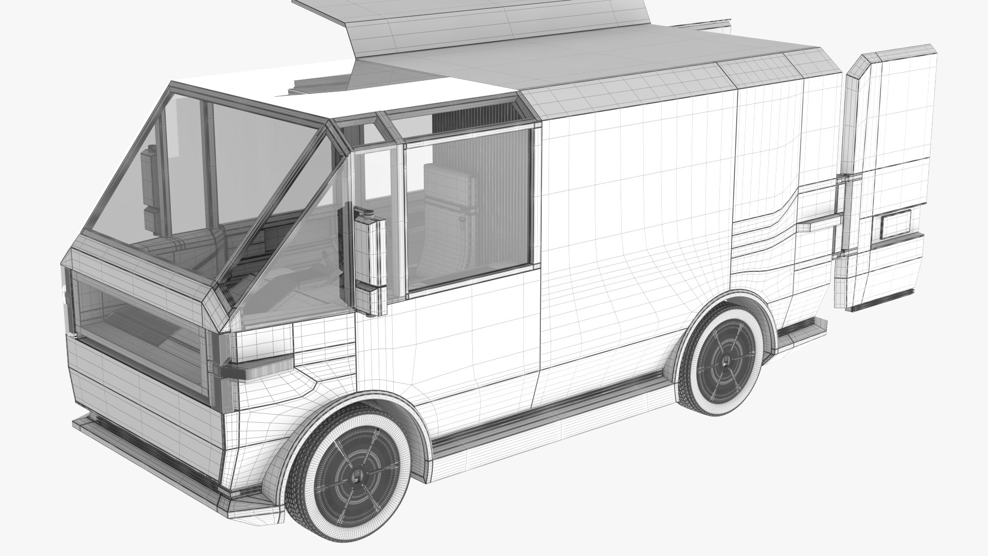 Multi Purpose Delivery Vehicle Model TurboSquid 1908115