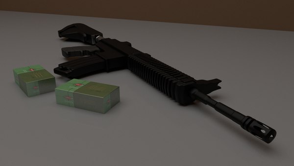 3D m416 ammo pubg