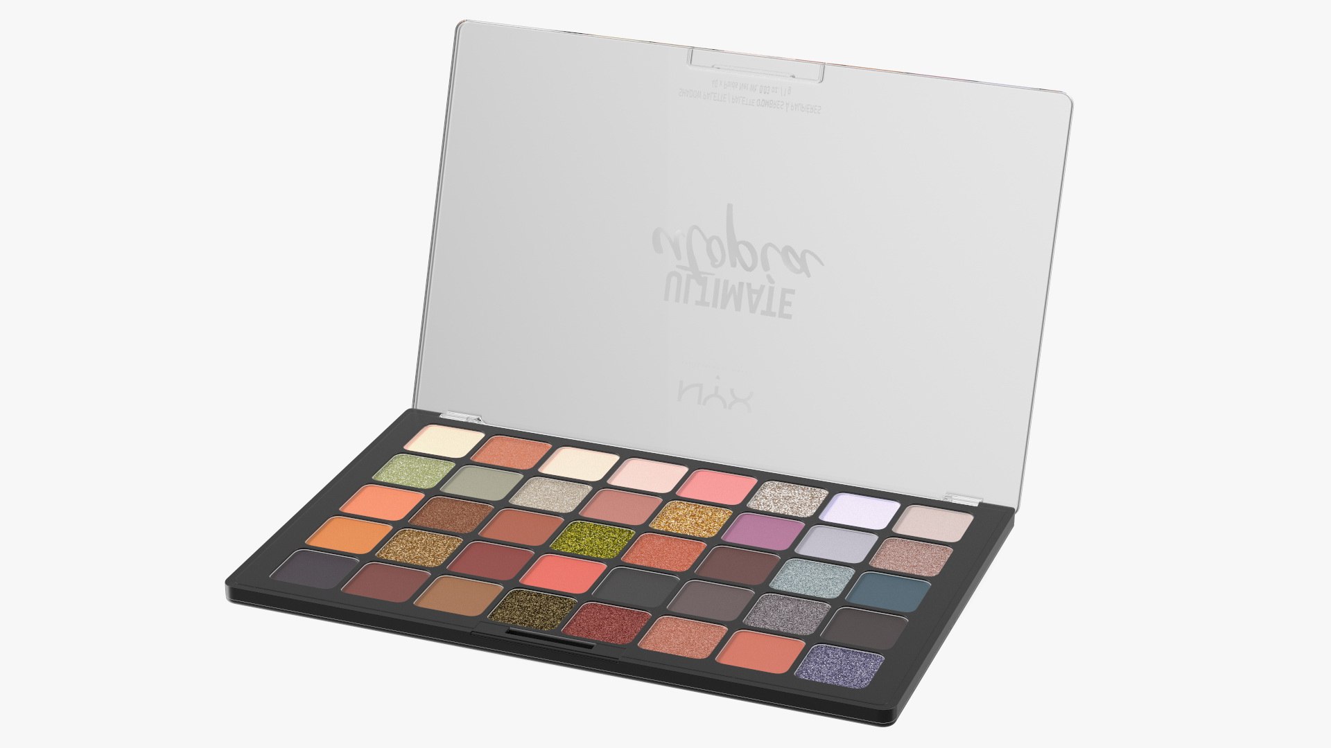 NYX Ultimate Utopia Shadow Palette 3D model preview