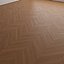 Set di pavimenti e parquet in legno di noce 02