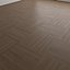 Set di pavimenti e parquet in legno di noce 02