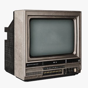 3D Old TV