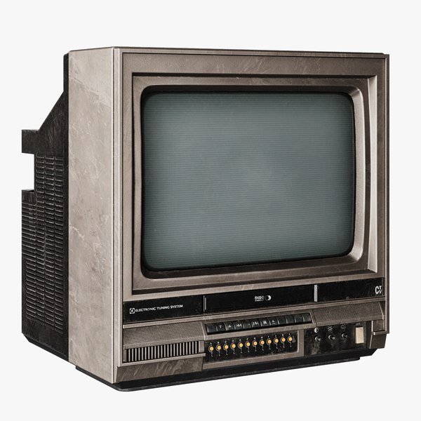 3D Old TV