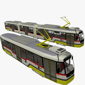 3d model czech trams variolf3