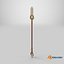 3D Stylized spear model