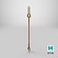 3D Stylized spear model