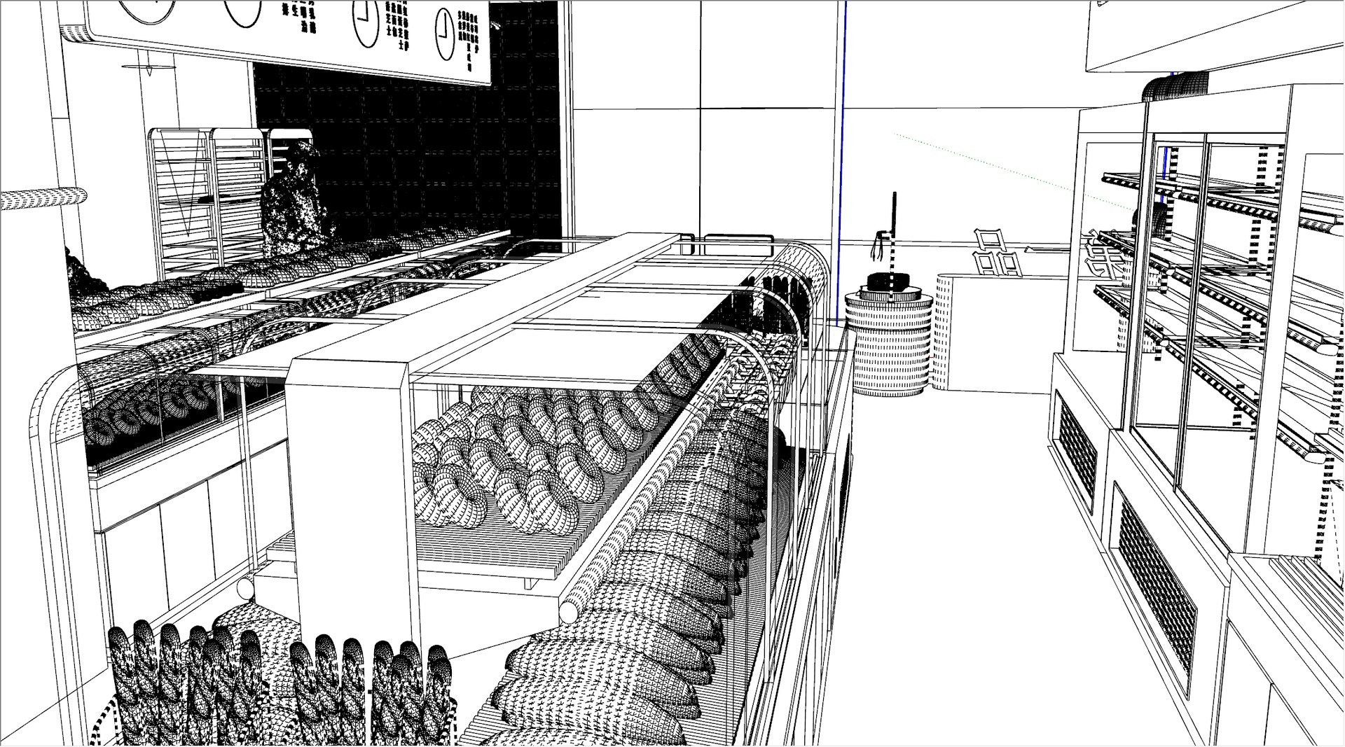 3D Bakery And Patisserie StoreA5 Model TurboSquid 2036268