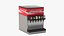 6-Flavour Counter Elektrische Soda Fountain System 2