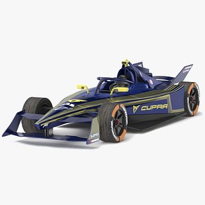 3D ABT CUPRA Formula E Team 2024 PBR