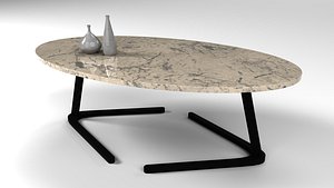 3D coffee table model