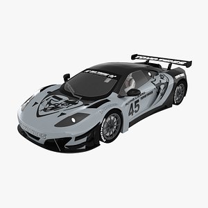 mclaren 12c pikes peak 3D model