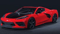 2020 Chevrolet Corvette C8 Stingray 3D Model American Revolution