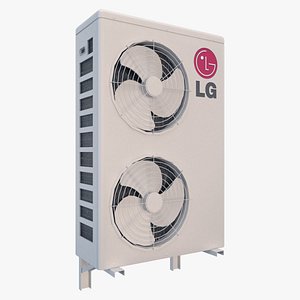air conditioner outdoor 3D model