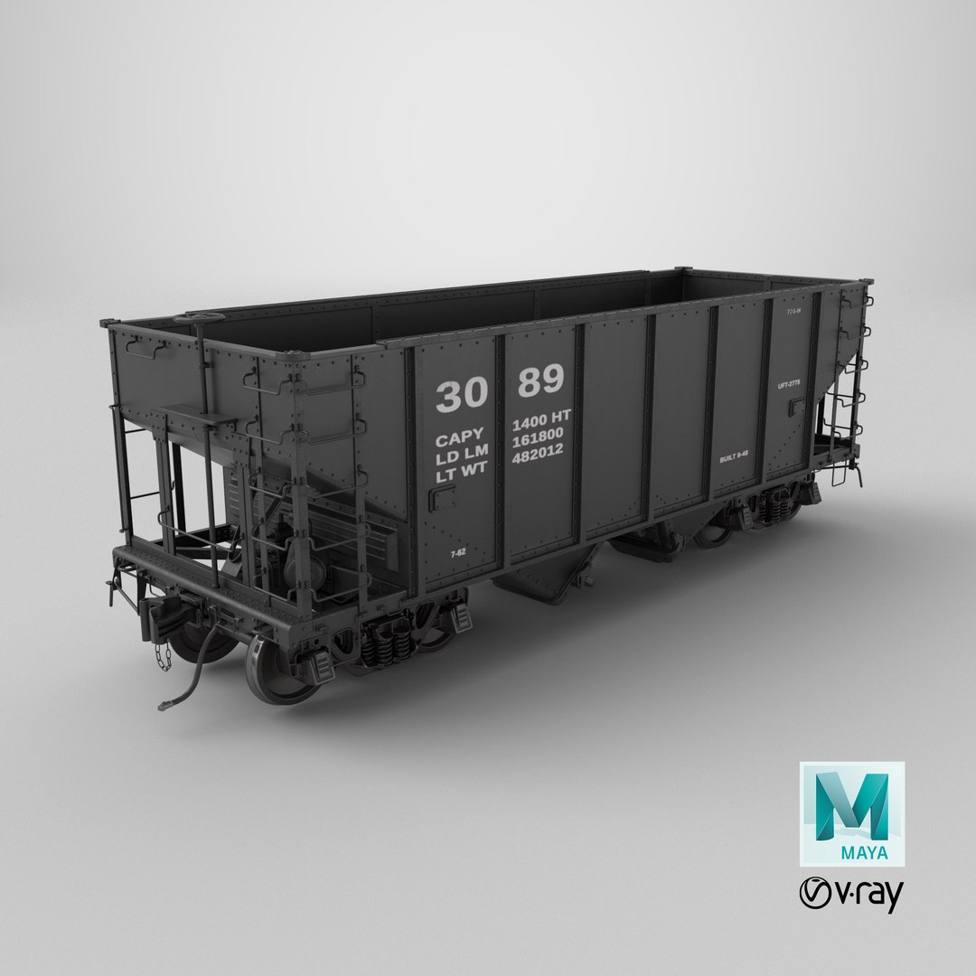 3D Railroad Open Hopper Wagon Black https://p.turbosquid.com/ts-thumb/wc/Dy4ME0/C3/stemcell_maya_vray_render/png/1791830564/1920x1080/fit_q87/97d919d32d0d1a5225d50e331cbbf207fb6ae531/stemcell_maya_vray_render.jpg